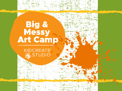 Kidcreate Studio - Dana Point. Big and Messy Masterpiece Camp (6-11 Years)