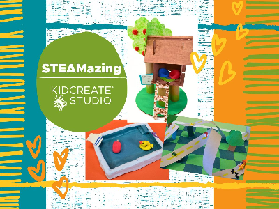 -2pm  STEAMazing Summer Camp (5-12y)